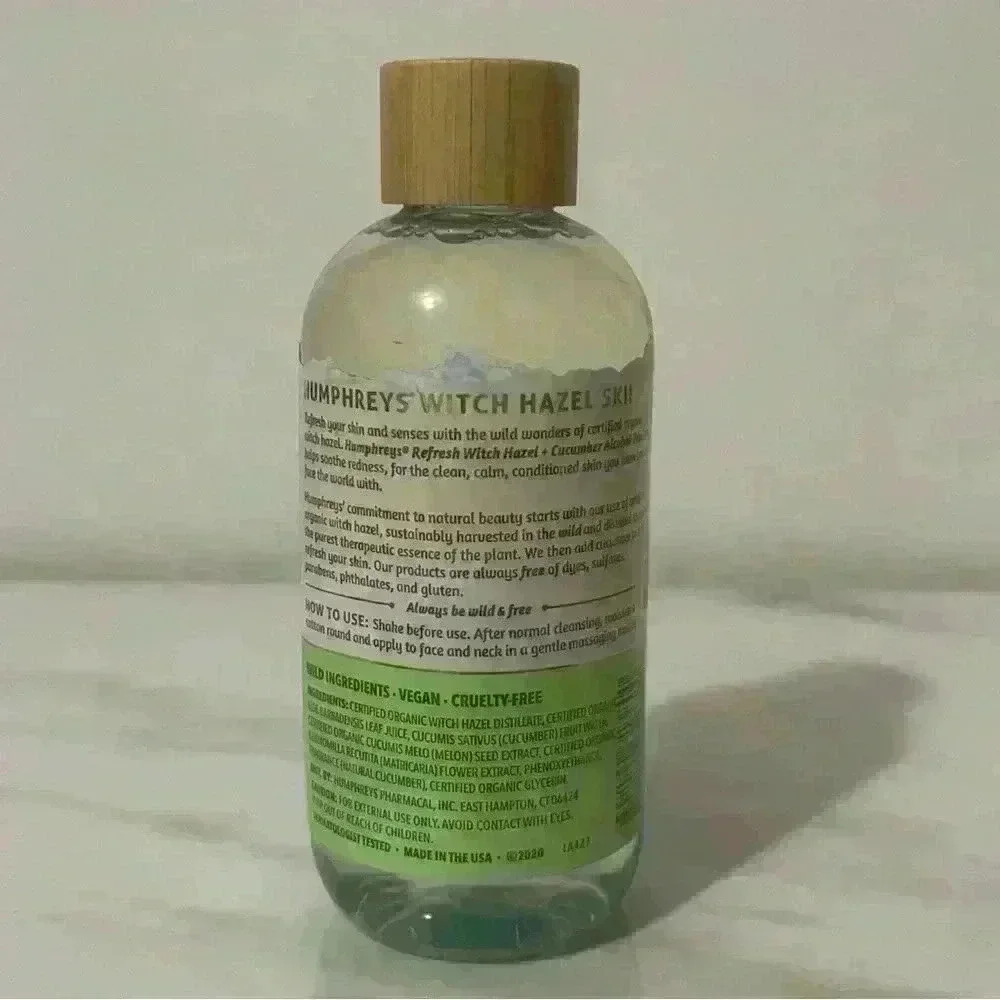 Humphreys Witch Hazel with Cucumber
Refresh Alcohol-Free Toner - 8 fl oz - Picture 4 of 4